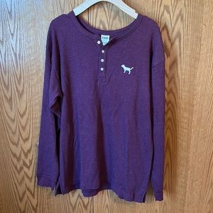 Pink Knit Jersey Long Sleeve